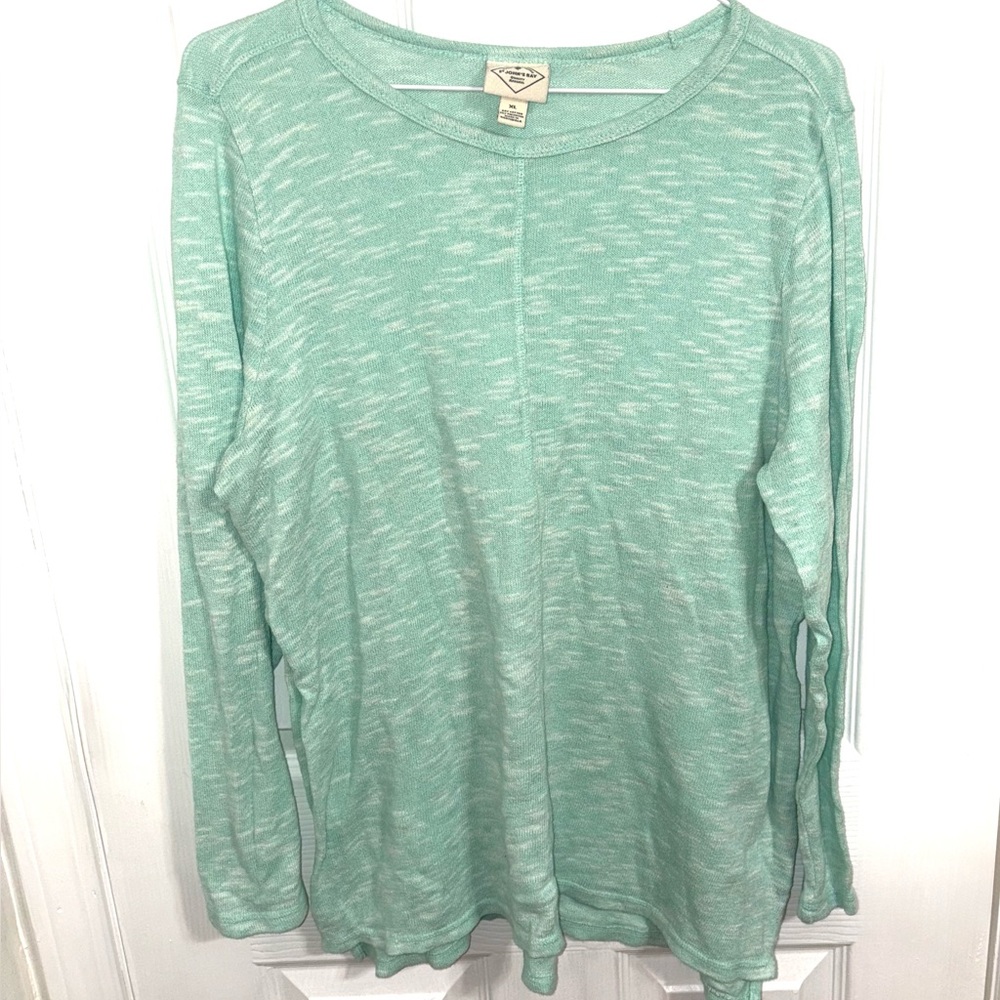 St. John's Bay Seafoam Long Sleeve Shirt